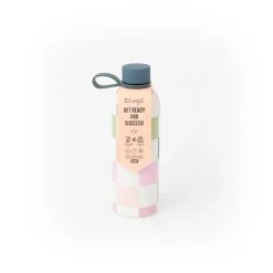 Hot Mr Wonderfull Garrafa Térmica 500Ml - Estampa Xadrez