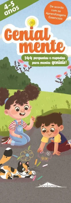 Booksmile Genialmente 4-5 Anos de - 144 Perguntas e Respostas para Mentes Geniais!