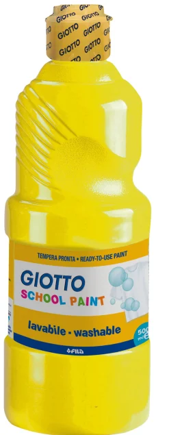 Giotto Guache Lavável Amarelo 500ml