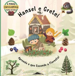 New Booksmile Hansel e Gretel de Sabina Konecna - Aprende o que Esconde a Floresta!