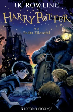 Editorial Presença Harry Potter e a Pedra Filosofal de J. K. Rowling