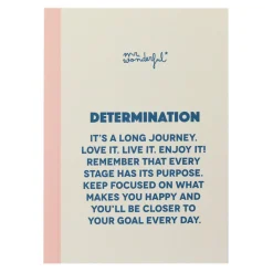 Mr. Wonderful Kit 3 Cadernos A6 - Determination