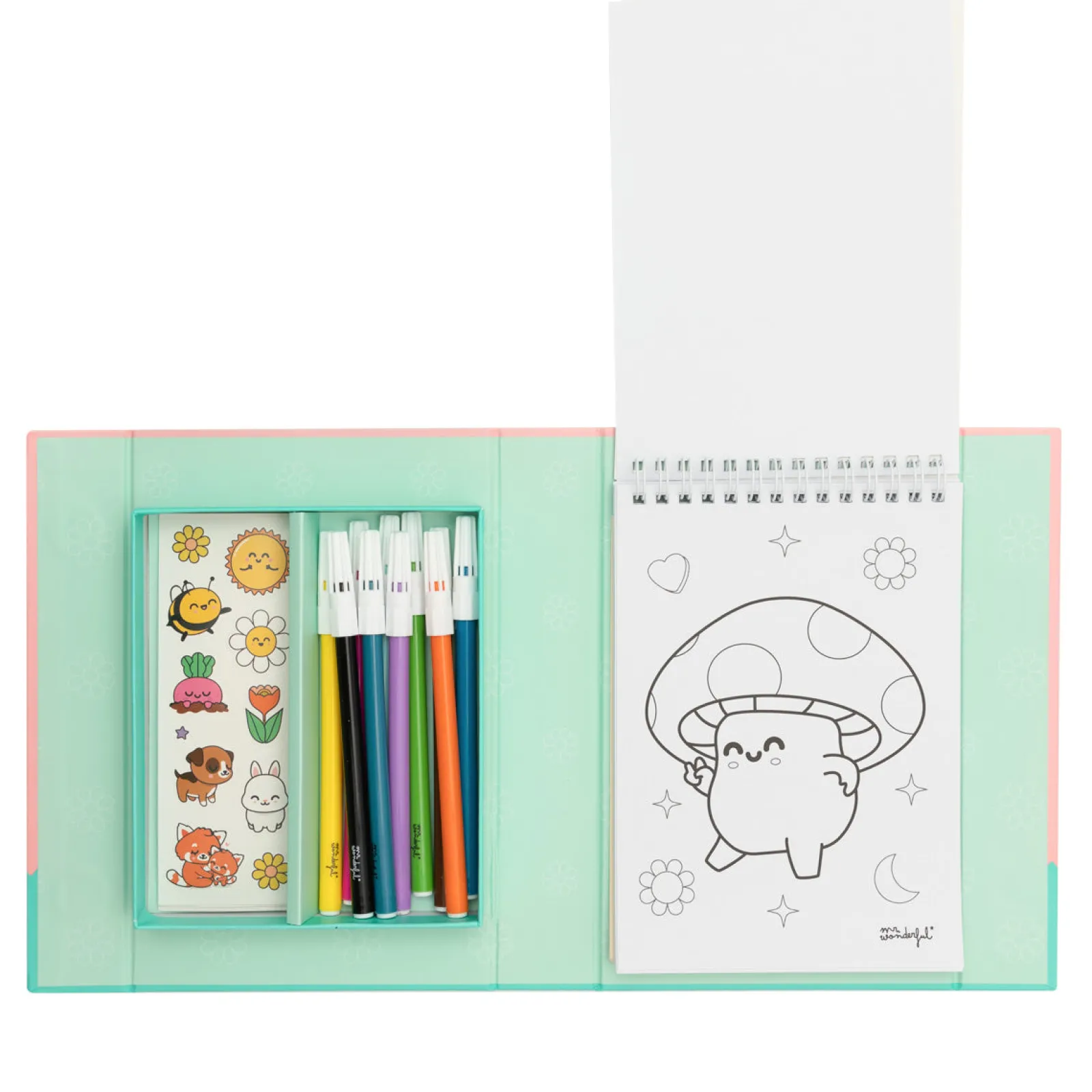 Clearance Mr. Wonderful Kit Colorir - Colour & Have Fun