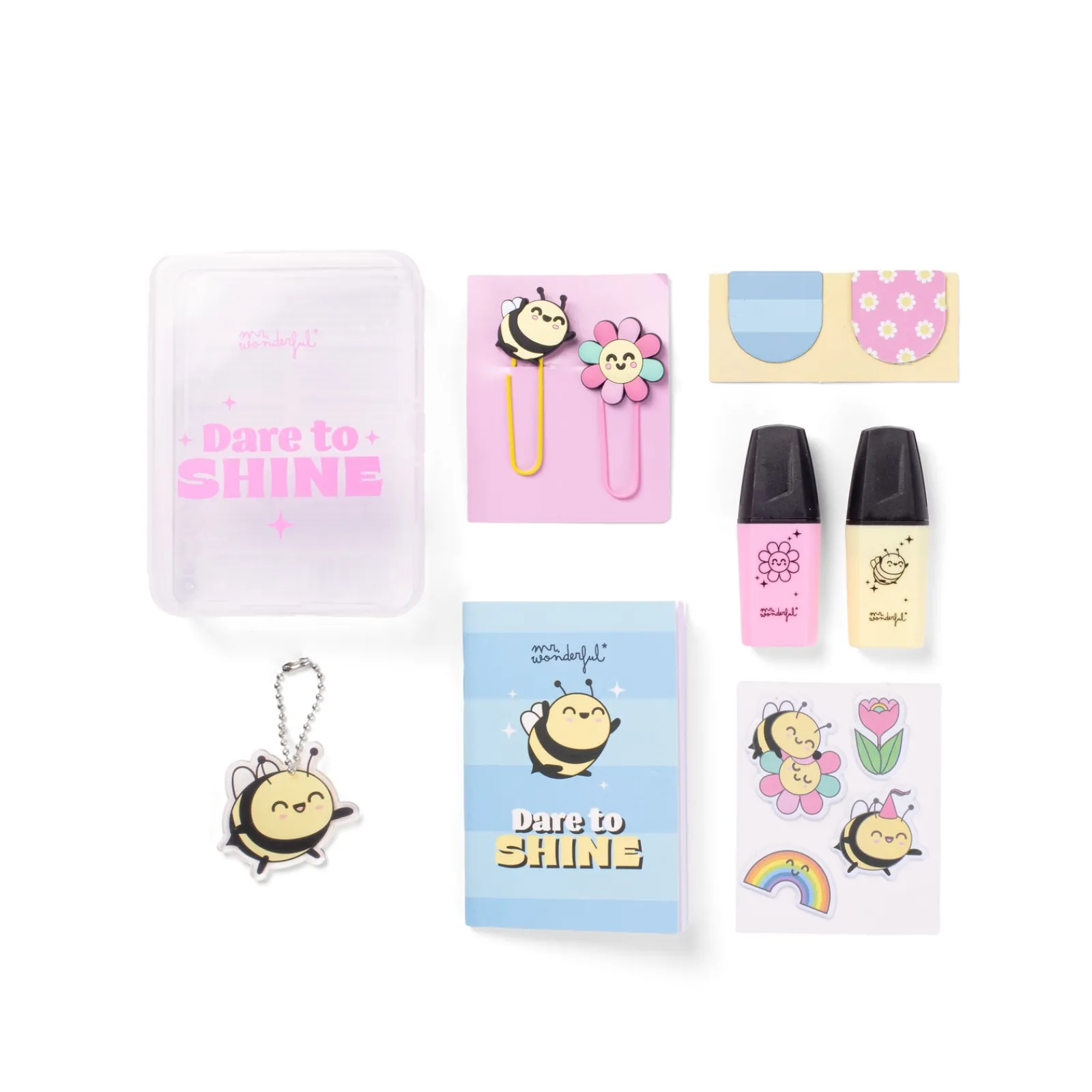 Mr Wonderfull Kit Decoração Diário - Dare To Shine