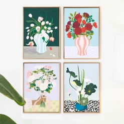 Rico Design Kit Pintura Por Números - Jarra de Rosas