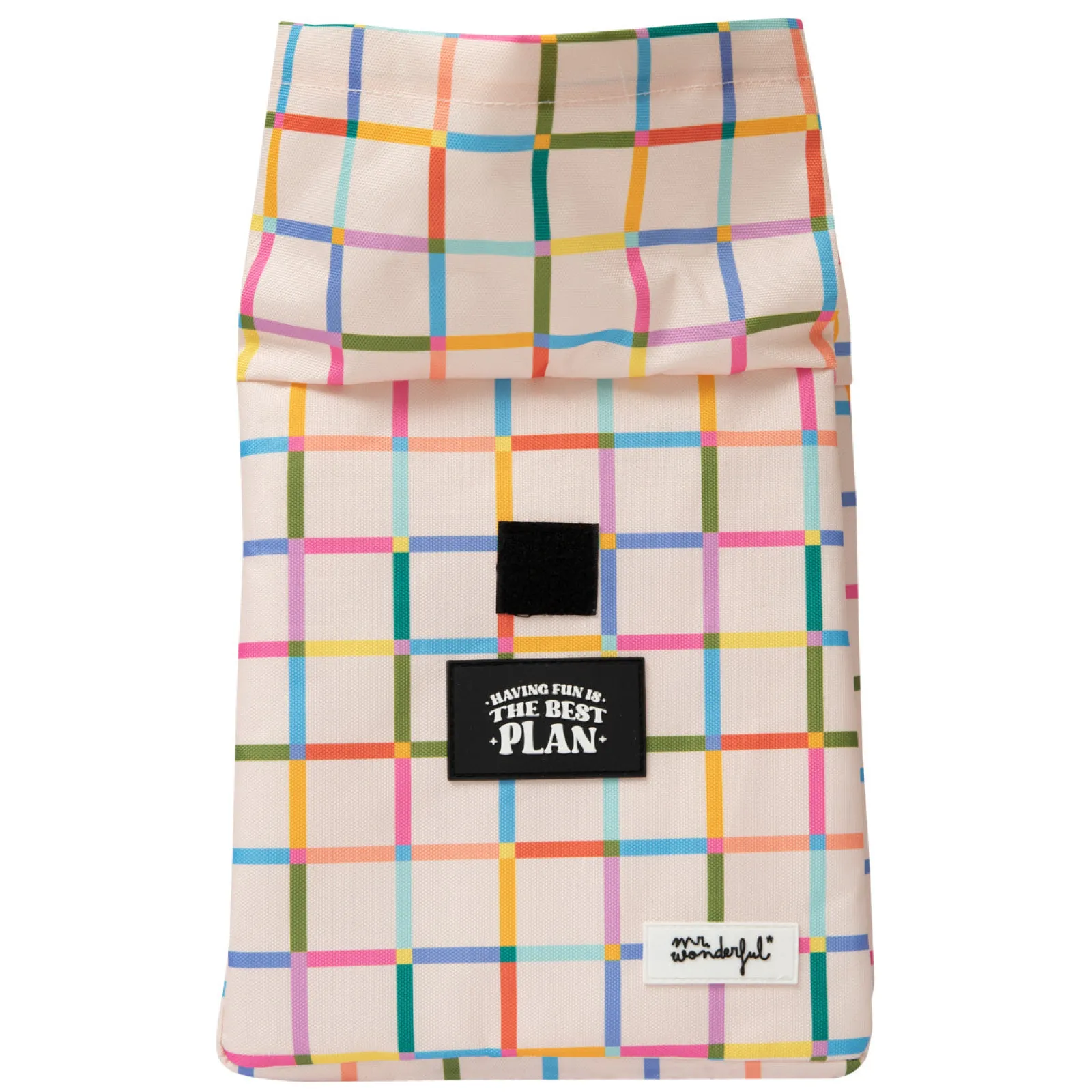 Discount Mr. Wonderful Lancheira - Bege Having Fun Is The Best