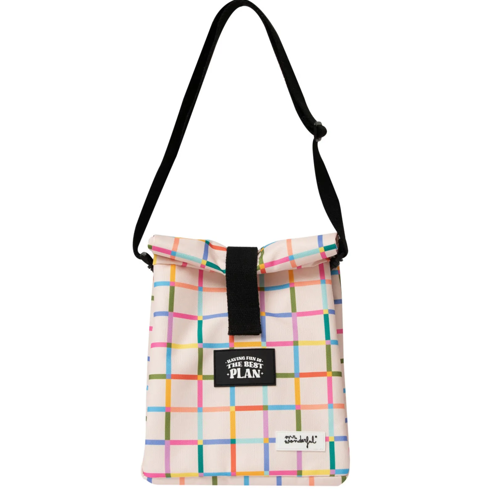 Discount Mr. Wonderful Lancheira - Bege Having Fun Is The Best