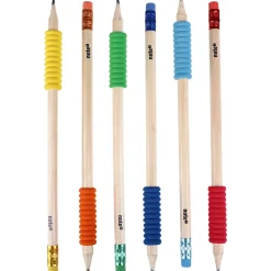 Note! Lapis Com Borracha Com Grip 6 Unidades