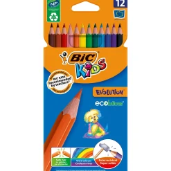 Online Bic Lapis Cor Evolution 12 Unidades