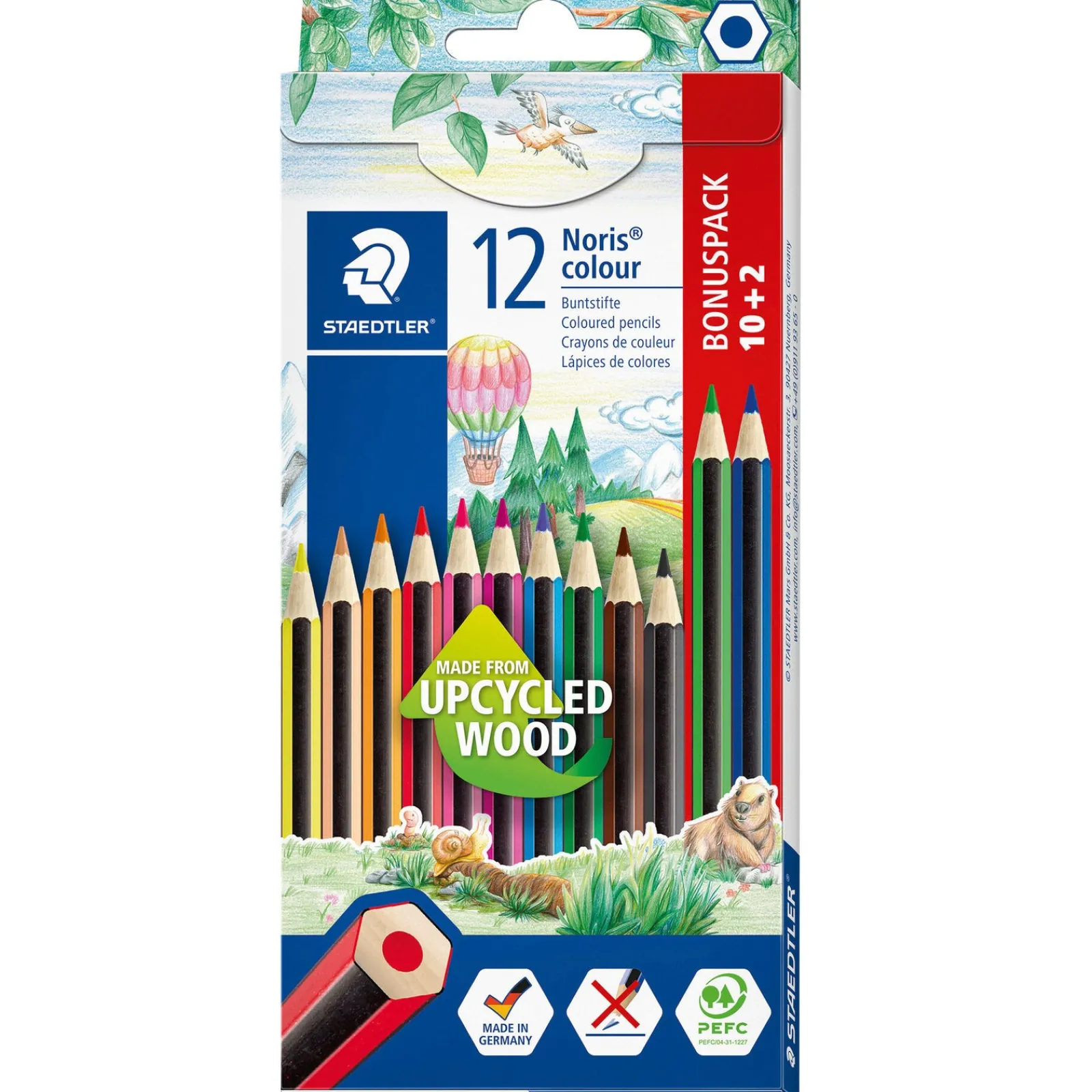 Staedtler Lapis Cor Noris 10+2 Unidades