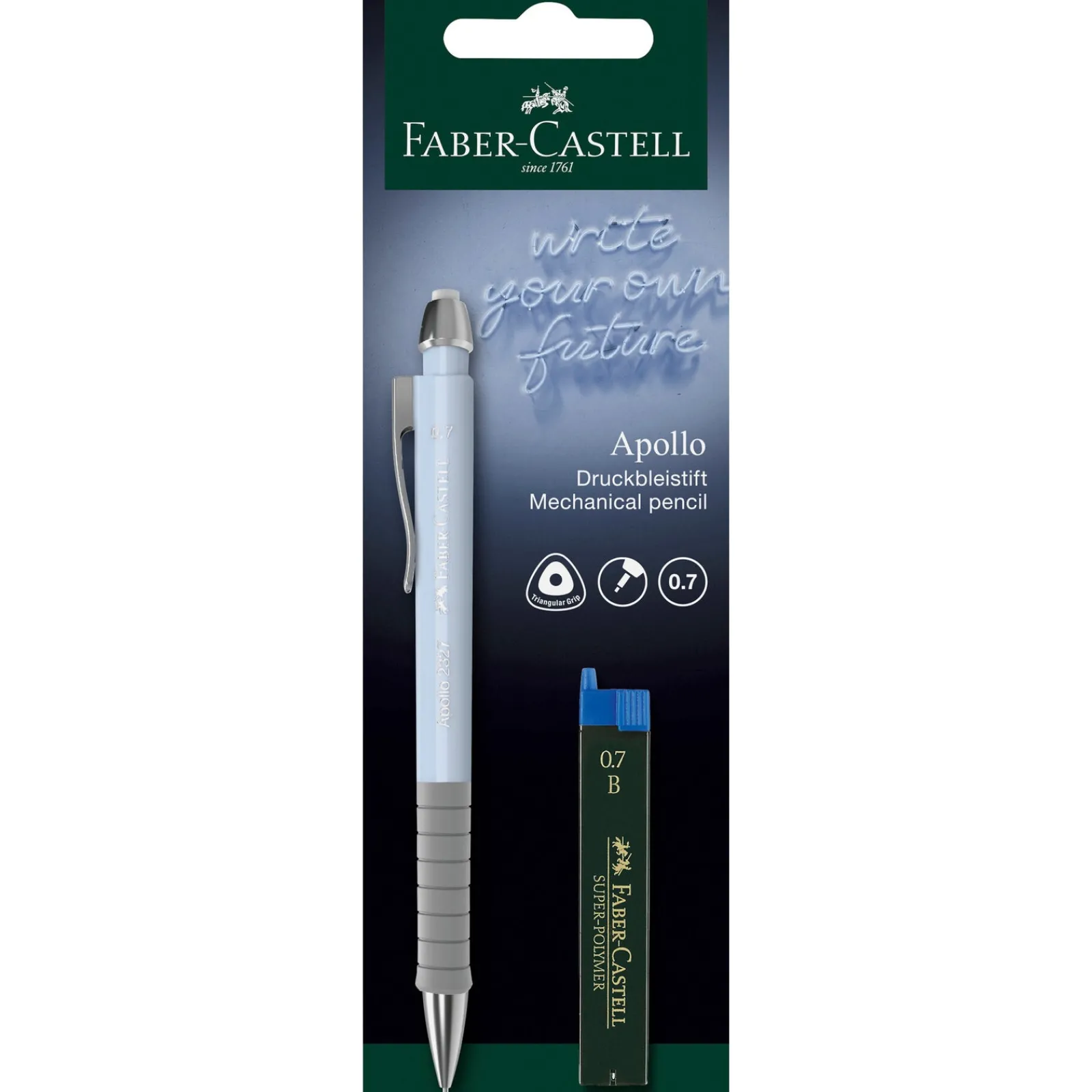 Clearance Faber Castell Lapiseira Apollo 0,7Mm Sort Faber Castel