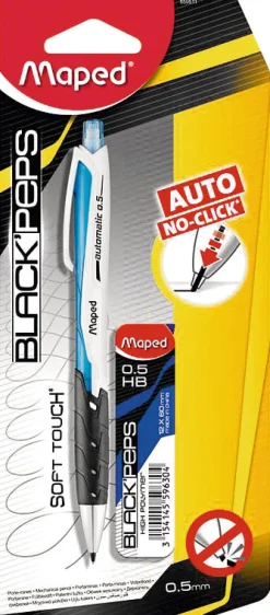 Maped Lapiseira Auto Black Peps 0.5mm com Minas