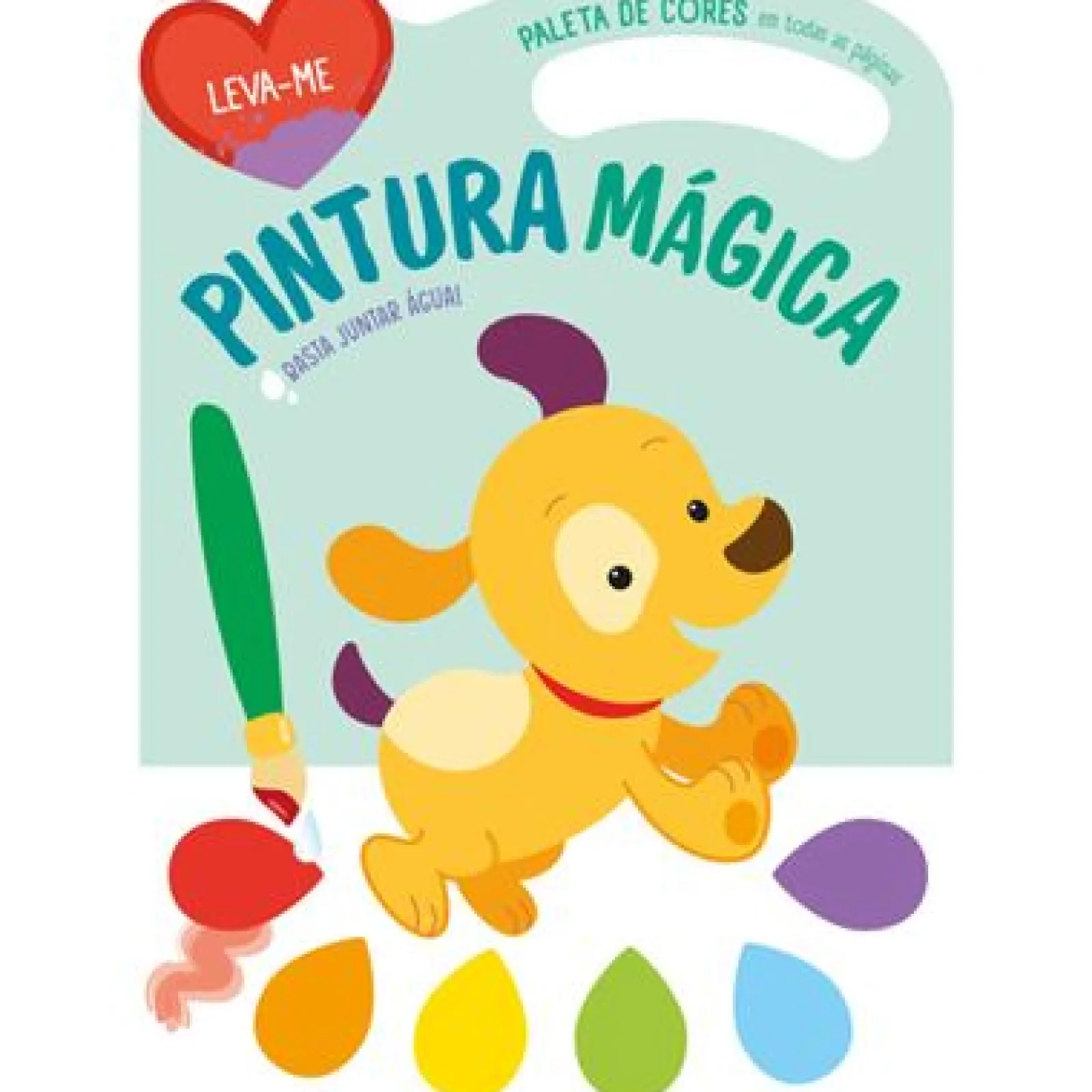 Hot Yoyo Leva-Me - Pintura Mágica - Cão - Verde