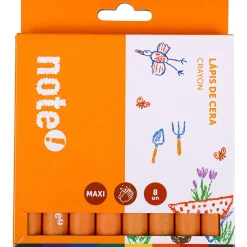 Best Note! Lápis Cera Mega 8 unidades