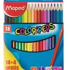 Maped Lápis Cor 14 Unidades + 4 Unidades Gratis