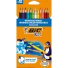 Bic Lápis Cor Aquacouleur Kids 12Unidades