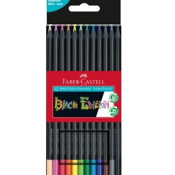 Faber Castell Lápis Cor Black Edition 12 unidades