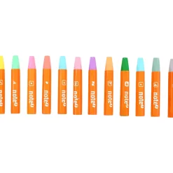 Outlet Note! Lápis Cor Hexagonal Oil Pastel 12 Unidades Note