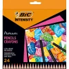 Bic Lápis Cor Intensity Premium 24Unidades