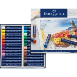 Outlet Faber Castell Lápis Pastel Óleo 24 unidades