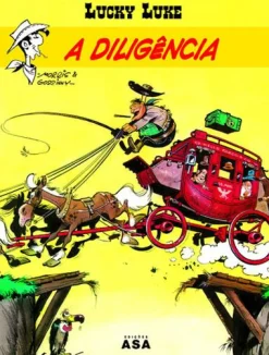 Asa Lucky Luke - A Diligência de René Goscinny e Morris