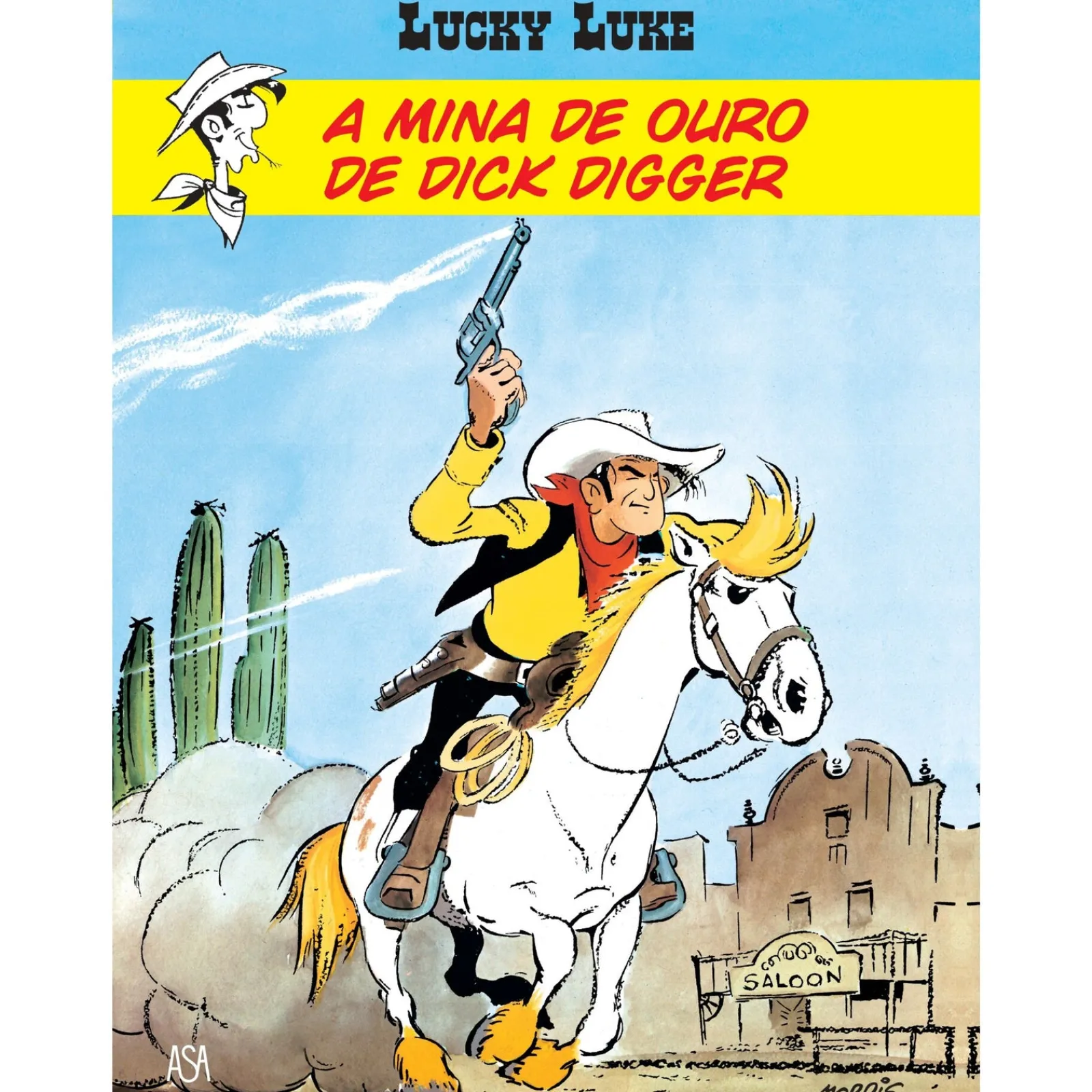 New Asa Lucky Luke - A Mina de Ouro de Dick Digger de Morris - nº 42