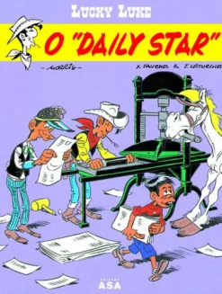 Edições Asa Lucky Luke - o Daily Star de Xavier Fauche