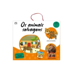 Asa Mala de Atividades - os Animais Selvagens de Kirsten Påbøl Hansen