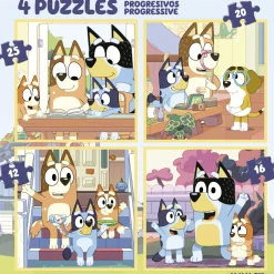 Educa Mala Puzzles Progressivos Bluey