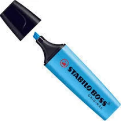 Stabilo Marcador Fluor Azul Boss