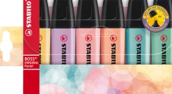 New Stabilo Marcador Fluor Pastel 6 Unidades