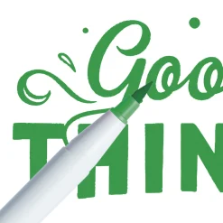 New Newpen Marcador Ginza Pro Brush Pen Verde