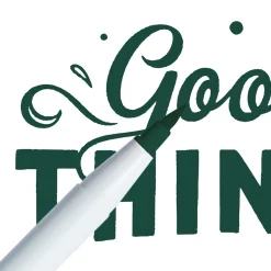 Discount Newpen Marcador Ginza Pro Brush Pen Verde Escuro