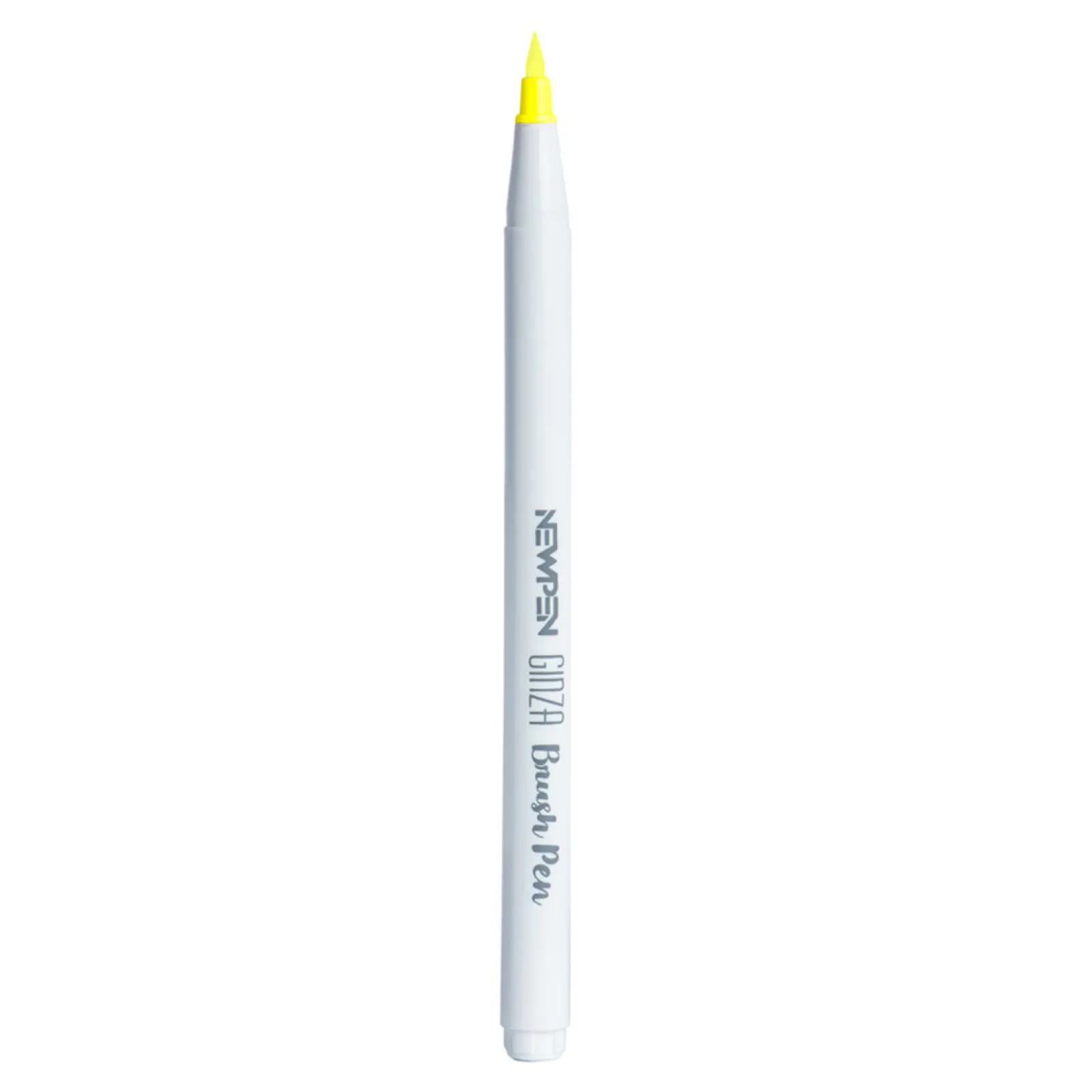 Newpen Marcador Ginza Pro Brush Pen Amarelo Claro