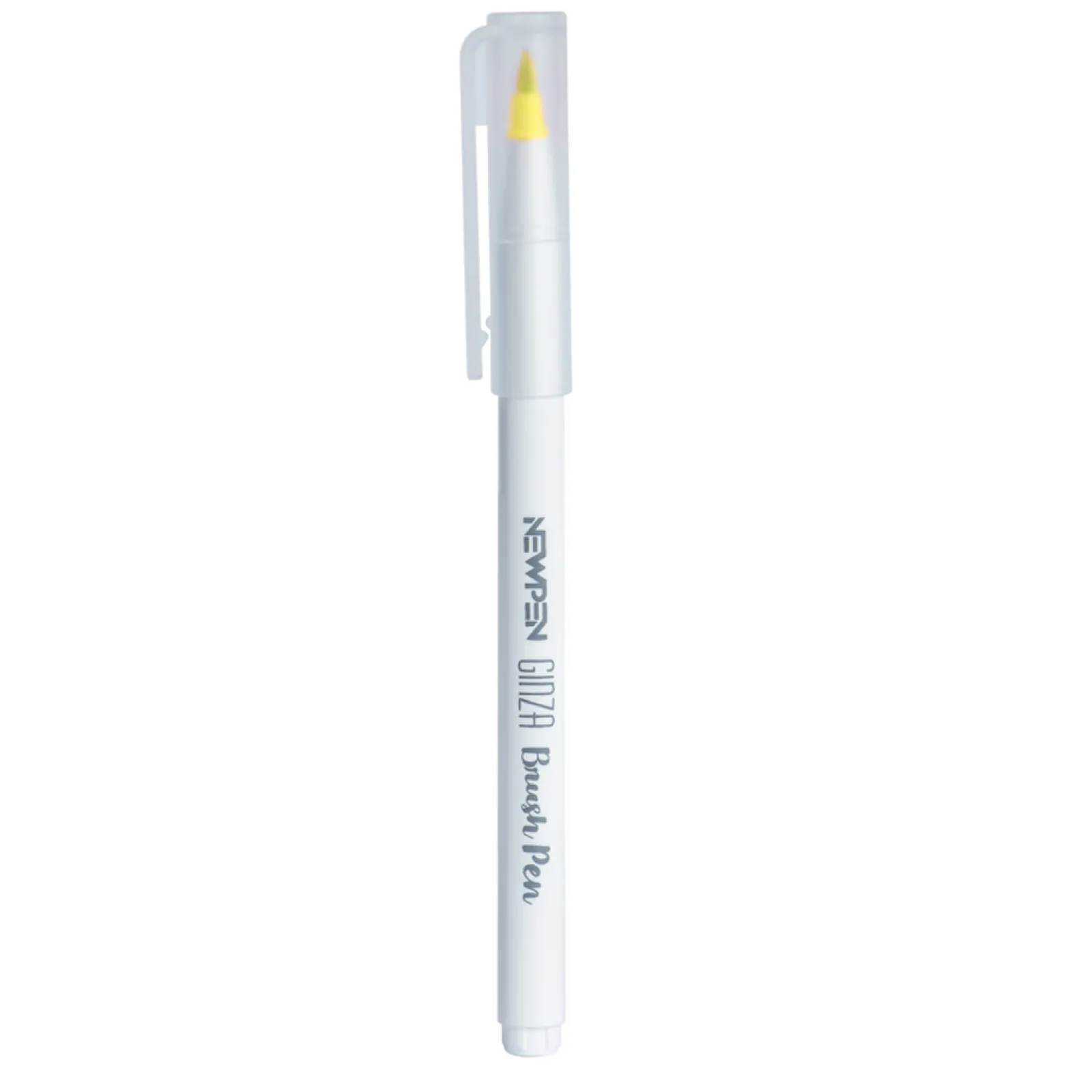 Newpen Marcador Ginza Pro Brush Pen Amarelo Claro