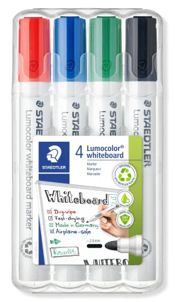 Staedtler Marcador Quadro Branco Lumocolor 4 unidades