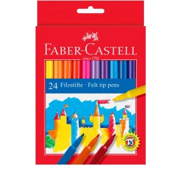 Faber Castell Marcadores de Colorir Finos 24 unidades