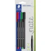 Clearance Staedtler Marcadores Triplus Fineliner 3+1 Sortido Staedter