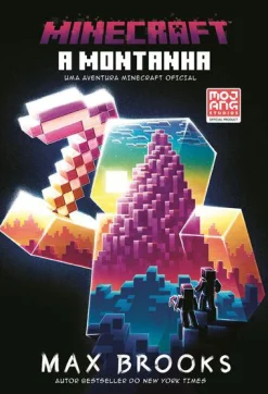 Booksmile Minecraft: A Montanha de Max Brooks - Uma Aventura Minecraft Oficial