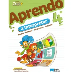 Porto Editora Missão Zupi - Aprendo A Interpretar - 4.º Ano