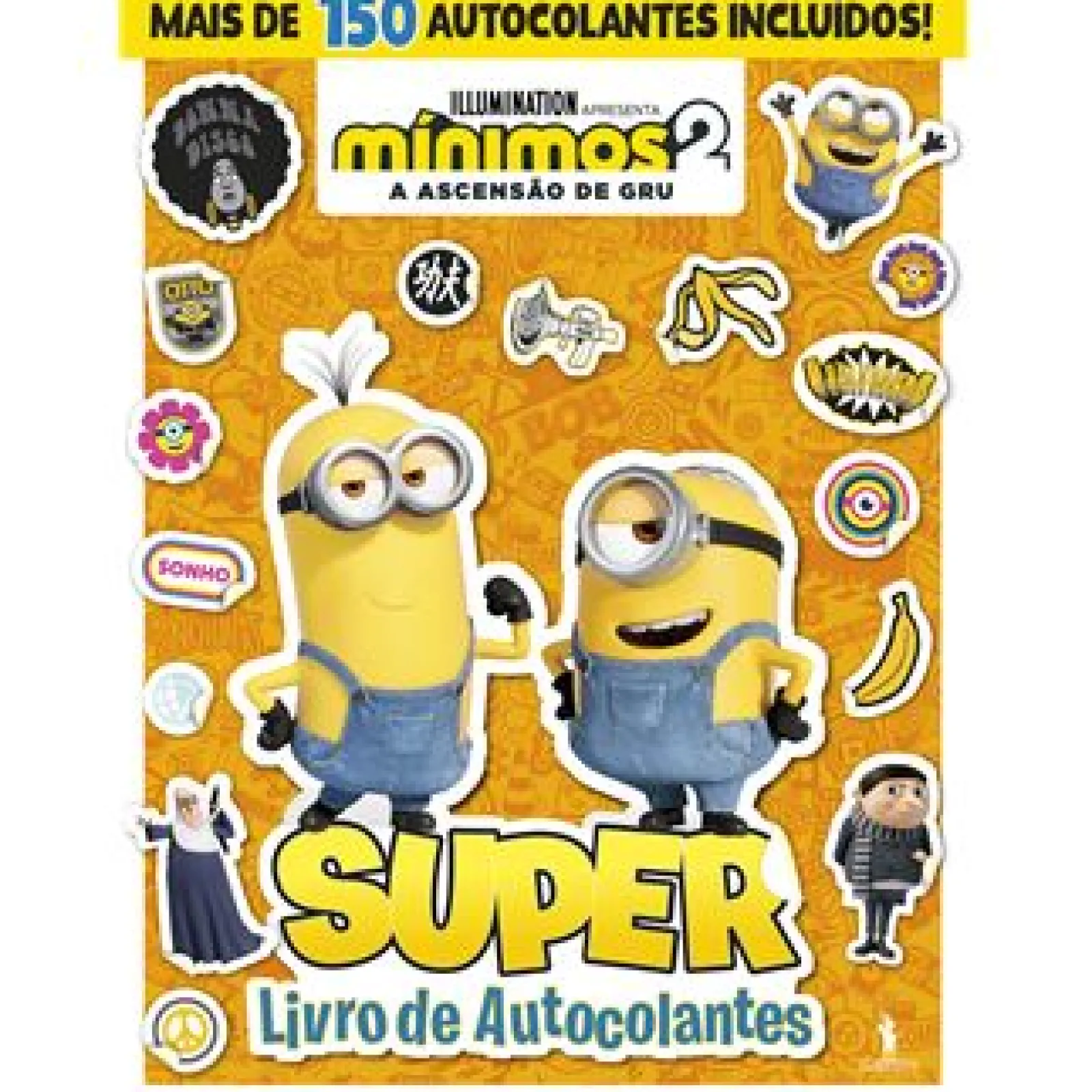 Best Dom Quixote Mínimos 2 - A Ascensão de Gru - Super Livro de Autocolantes de Universal