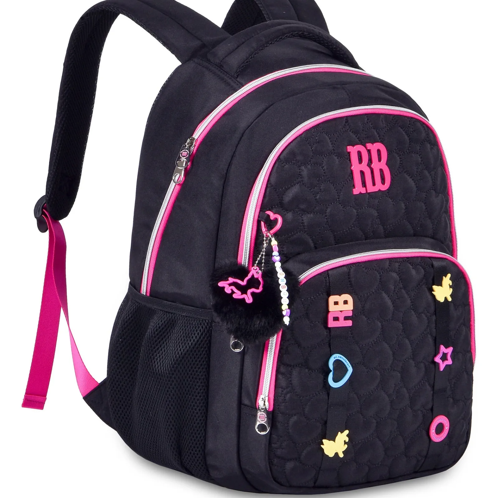 Rebecca Bonbon Mochila Colorida Preto