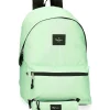 Pepe Jeans Mochila Com Estojo Aris Colorful Verde