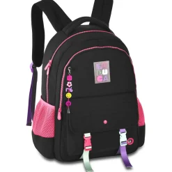 Luluca Mochila Missanga Preto