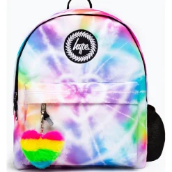 Hype Mochila Rainbow Heart Tie Dye