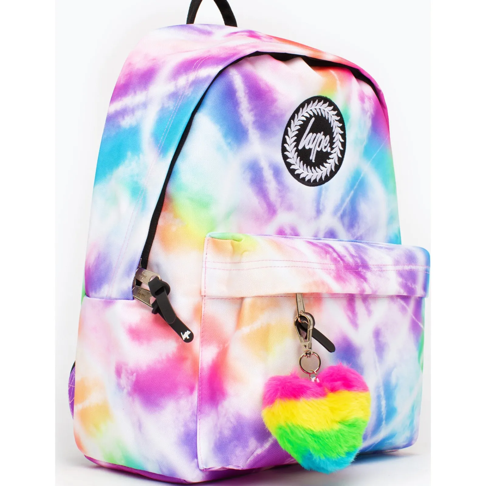 Hype Mochila Rainbow Heart Tie Dye