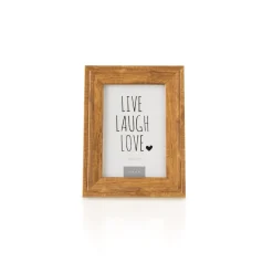 Kasa Moldura Madeira com Relevo 10 x 15cm