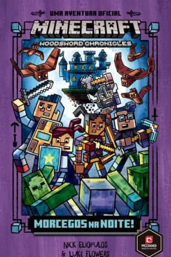 Booksmile Morcegos na Noite! de Nick Eliopulos e Luke Flowers - Minecraft N.º 2