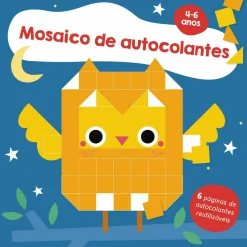 Yoyo Books Mosaico de Autocolantes - Coruja 4-6 Anos de Yoyo Studios