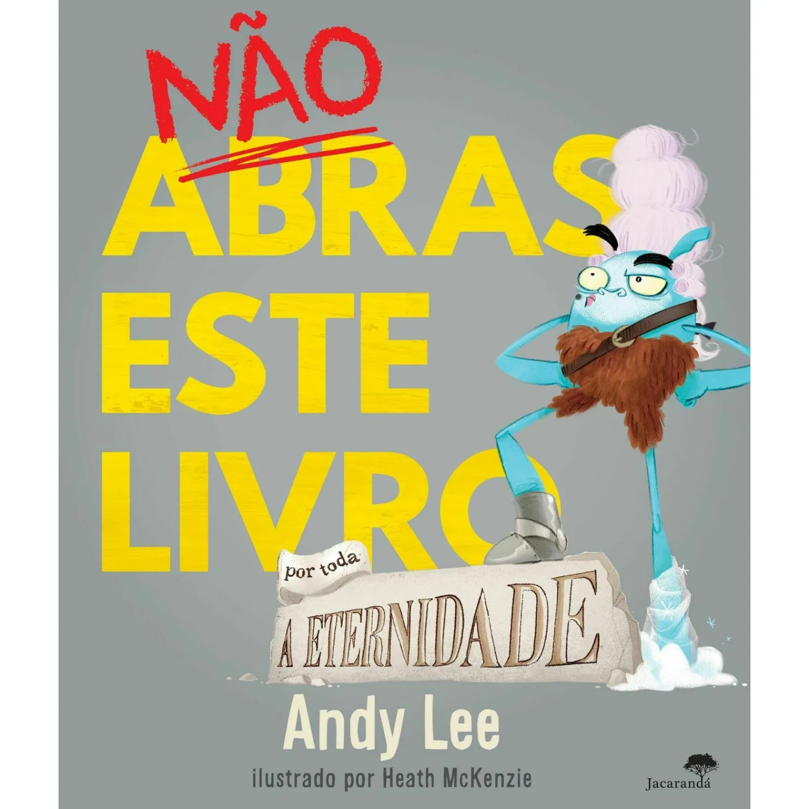 Jacaranda Nao Abras Este Livro por Toda A Eternidade de Andy Lee